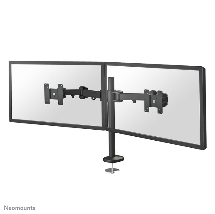 Neomounts FPMA-D960DG è un supporto da scrivania per 2 schermi piatti fino a 27 pollici (69 cm).