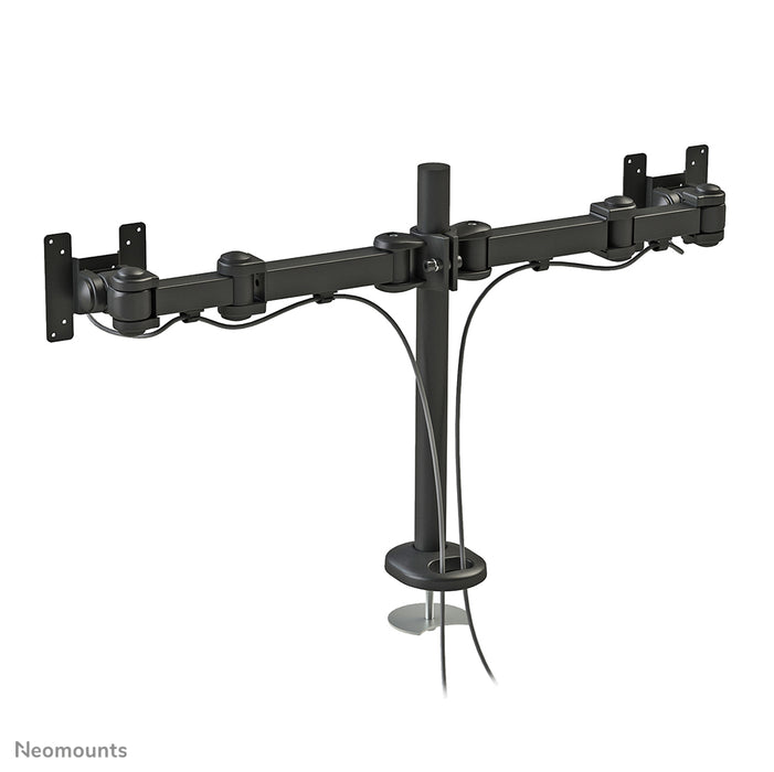 Neomounts FPMA-D960DG è un supporto da scrivania per 2 schermi piatti fino a 27 pollici (69 cm).