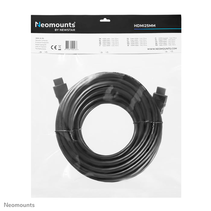 Cavo HDMI 1.4, High speed, HDMI 19 pin M/M, 7,5 metri