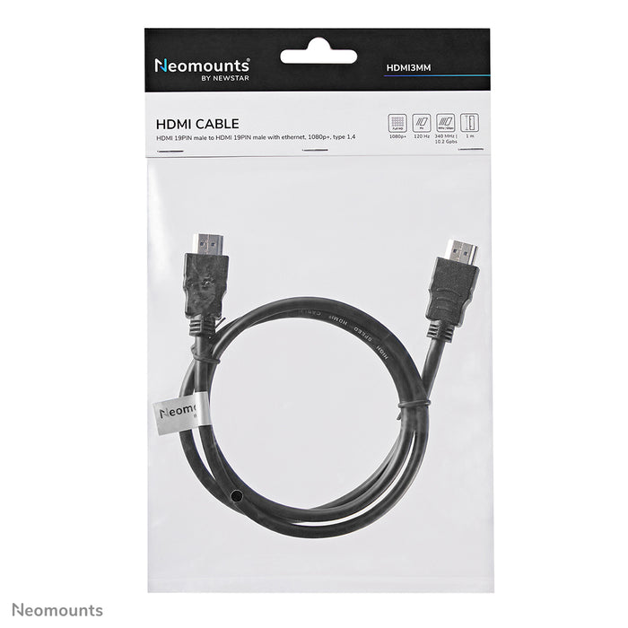 Cavo HDMI 1.4, High speed, HDMI 19 pin M/M, 1 metro