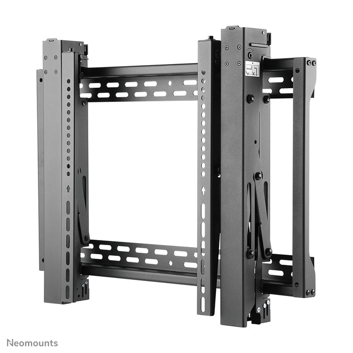 Neomounts LED-VW2500 zwart1 è un supporto a parete piatto per video wall per schermi fino a 75 pollici (191 cm), per montaggio orizzontale e verticale - Nero