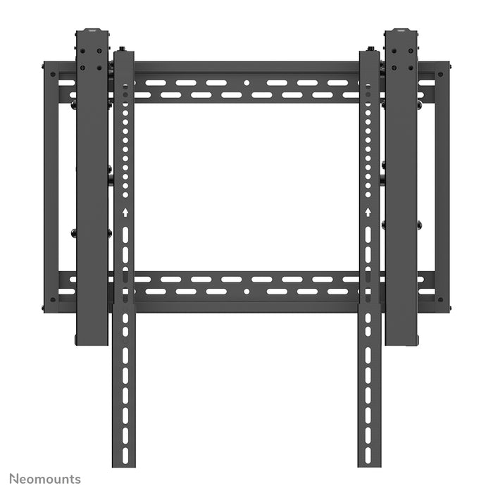 Neomounts LED-VW2500 zwart1 è un supporto a parete piatto per video wall per schermi fino a 75 pollici (191 cm), per montaggio orizzontale e verticale - Nero