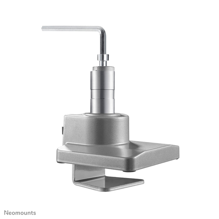 Neomounts NM-D775 argentoPLUS è un supporto da scrivania a gas per monitor curvi fino a 49 pollici (124 cm) - Argento