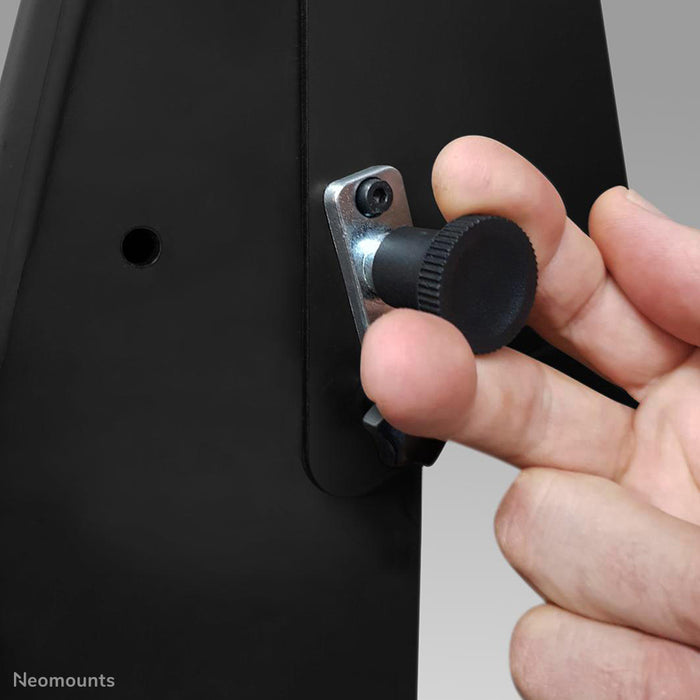 Neomounts NM-HUB2LIFT nero trolley mobile motorizzato per Microsoft Hub 2S(X) da 50 pollici, regolabile in altezza - Nero