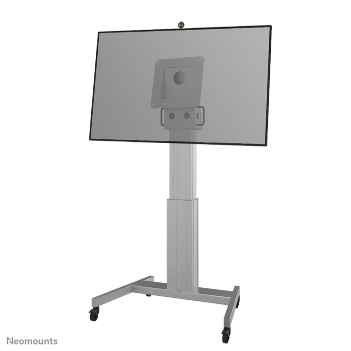 Neomounts NM-HUB2LIFT argento trolley mobile motorizzato per Microsoft Hub 2S(X) da 50 pollici, regolabile in altezza - Nero
