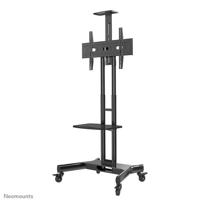 Neomounts NM-M1700 nero è un mobile su ruote per schermi piatti fino a 75 pollici (191 cm). Include piano per laptop - Nero