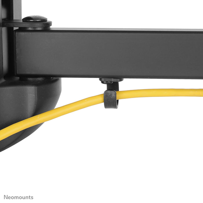 Neomounts NM-W115 nero è un supporto da parete inclinabile e girevole con 1 punto di rotazione per schermi piatti fino a 32 pollici (81 cm).
