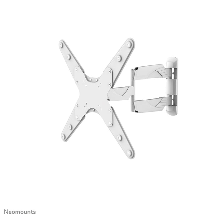 Neomounts NM-W440 bianco è un supporto da parete con 3 punti di rotazione per schermi piatti fino a 55 pollici (140 cm).