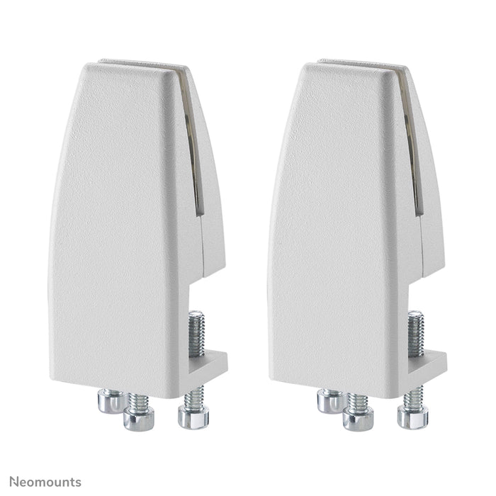 Neomounts set di morsetti da scrivania 8-25 mm - Bianco