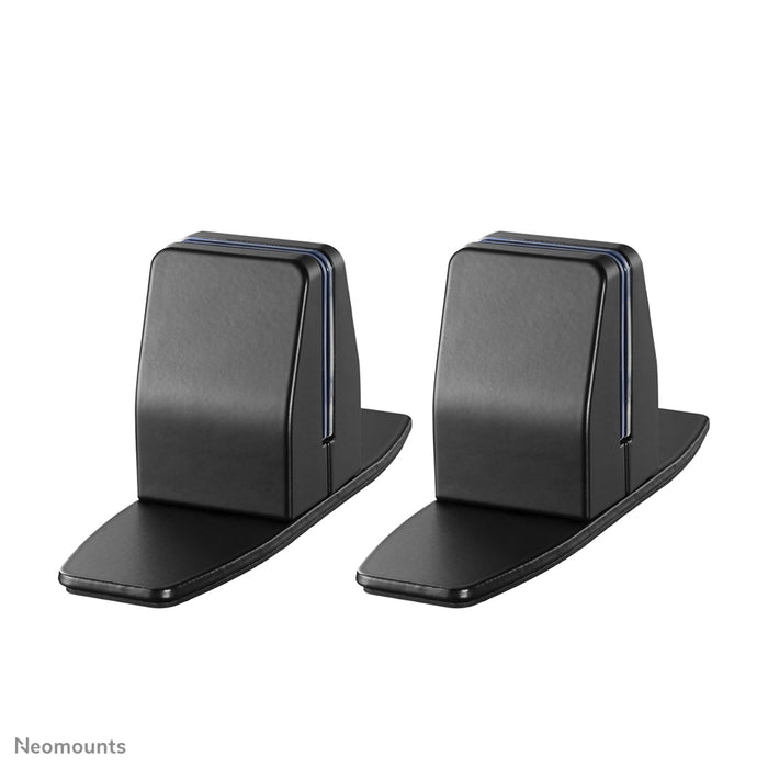 Neomounts set di morsetti da scrivania con base da tavolo - Nero