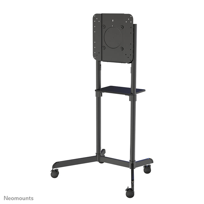 Neomounts NS-M1250 nero è un mobile su ruote per schermi piatti fino a 70 pollici (178 cm). Include piano per laptop - Nero