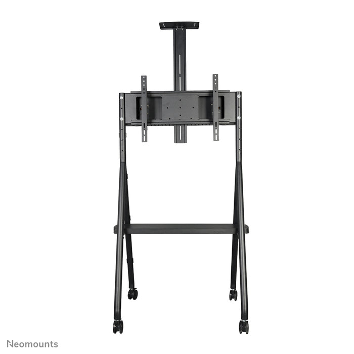 Neomounts NS-M1500 nero è un mobile su ruote per schermi piatti fino a 65 pollici (165 cm). Include piano per laptop - Nero