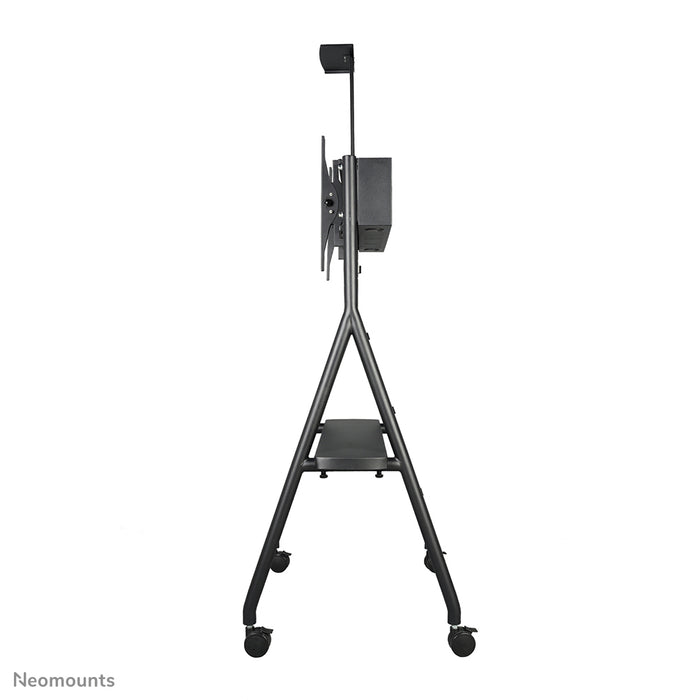Neomounts NS-M1500 nero è un mobile su ruote per schermi piatti fino a 65 pollici (165 cm). Include piano per laptop - Nero