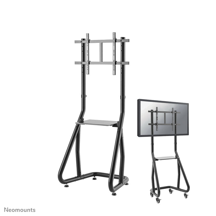 Neomounts NS-M3600 nero è un mobile su ruote per schermi piatti fino a 80 pollici (203 cm).