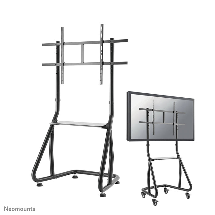 Neomounts NS-M3800 nero è un mobile su ruote per schermi piatti fino a 100 pollici (254 cm).