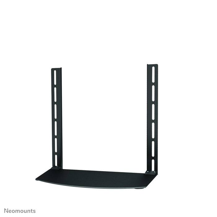 Supporto AV Neomounts, modello NS-SHELF100, è ideale per posizionare apparecchiature AV sotto supporti per flat screen.