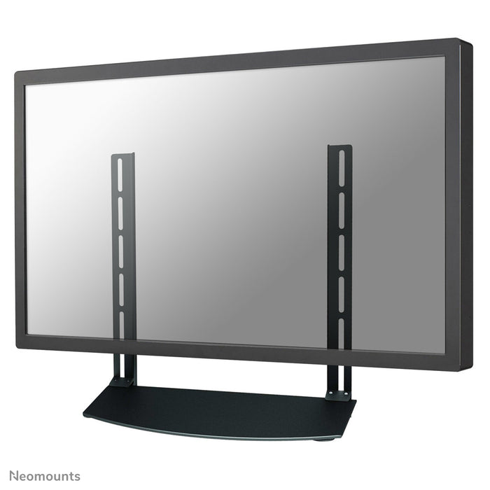Supporto AV Neomounts, modello NS-SHELF100, è ideale per posizionare apparecchiature AV sotto supporti per flat screen.