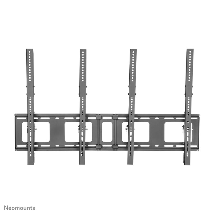 Neomounts NS-WMB200P zwart is een menu board wandsteun voor de verticale montage van schermen tot 52 inch (132 cm).