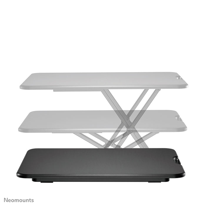 Postazione di lavoro ultra piatta sit-stand - Nero
