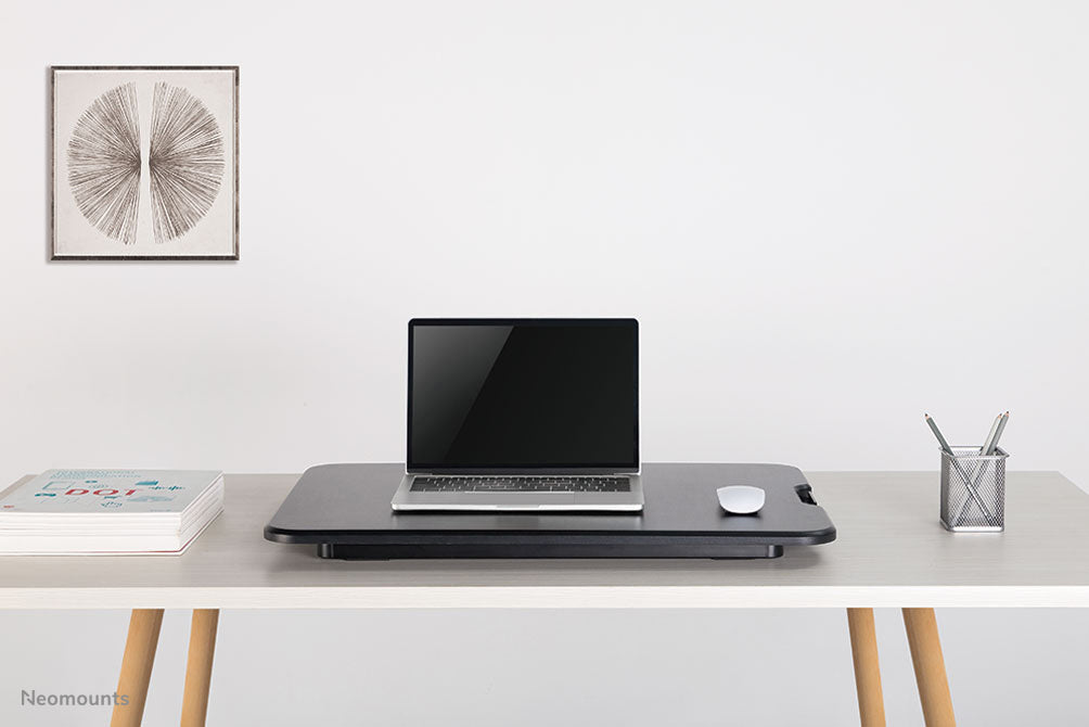 Postazione di lavoro ultra piatta sit-stand - Nero