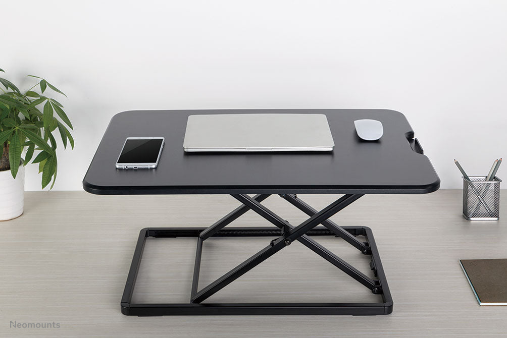 Postazione di lavoro ultra piatta sit-stand - Nero