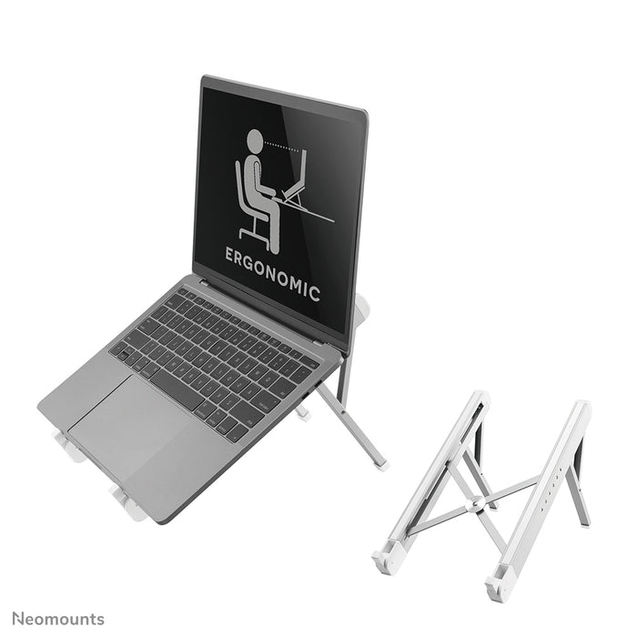 Neomounts supporto pieghevole per laptop - Argento