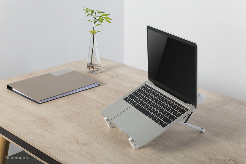 Neomounts supporto pieghevole per laptop - Argento