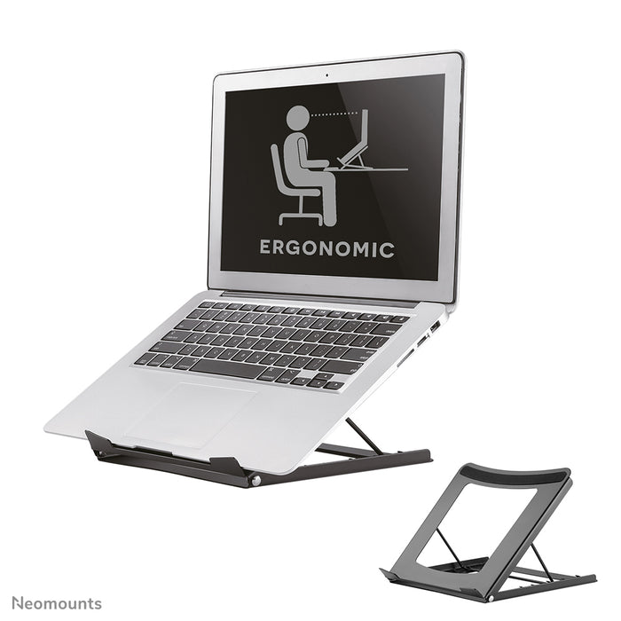 Neomounts NSLS075 nero è un supporto da scrivania per notebook - Nero