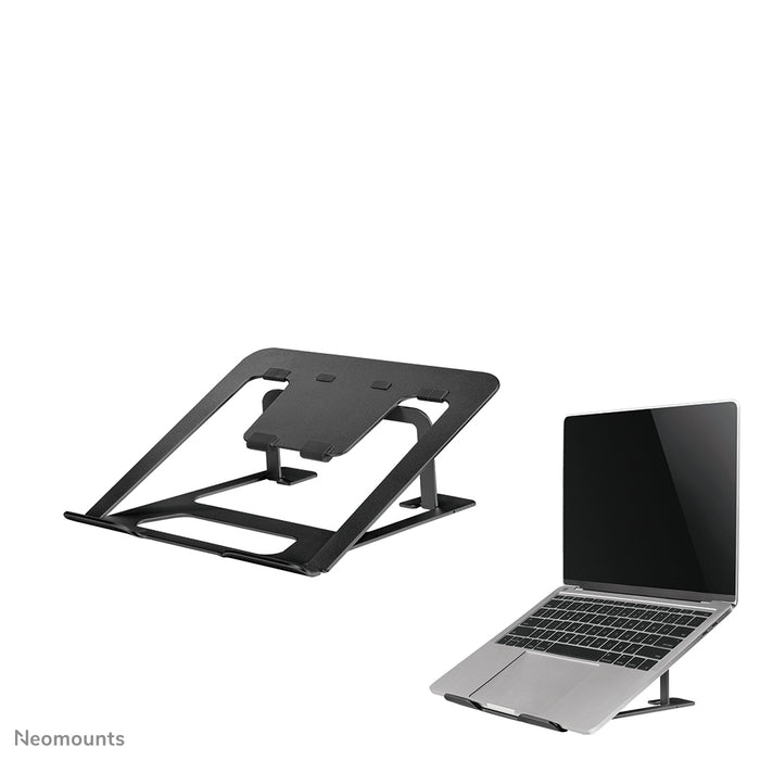 Neomounts NSLS085 nero supporto pieghevole per laptop fino a 17 pollici - Nero