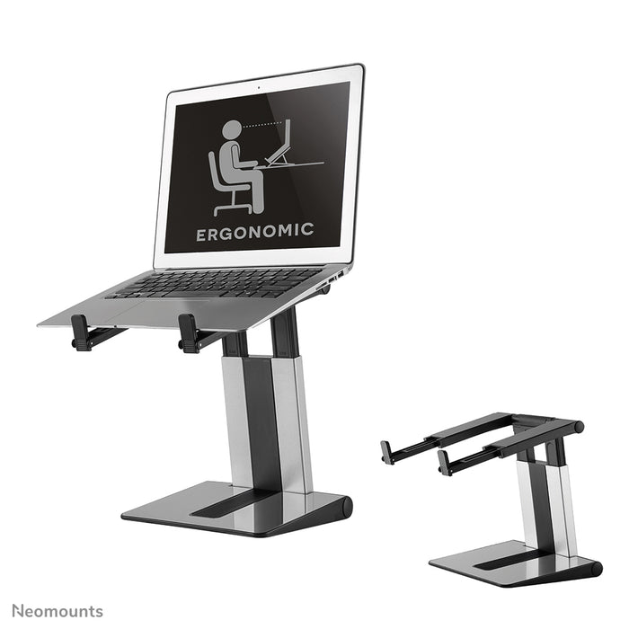 Neomounts supporto pieghevole per laptop - Argento/nero