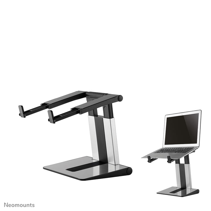 Neomounts supporto pieghevole per laptop - Argento/nero