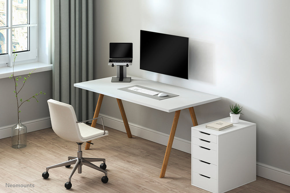 Neomounts supporto pieghevole per laptop - Argento/nero