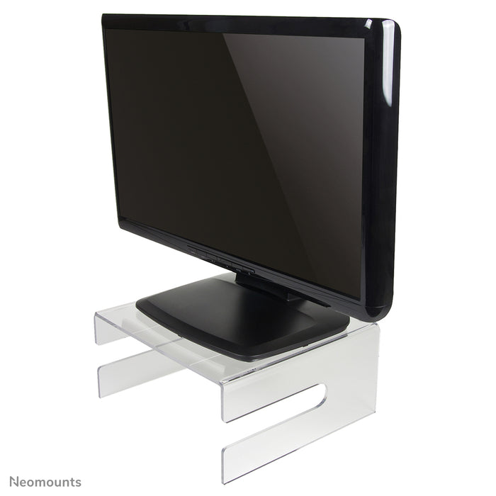 Neomounts NSMONITOR50 è un rialzo in acrilico per schermi LCD/TFT/CRT.