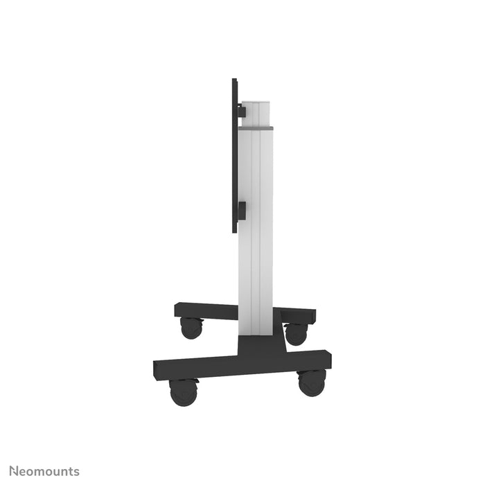 Neomounts PLASMA-M2250 argento è un carrello elettrico regolabile in altezza per flat screen fino a 100 pollici.