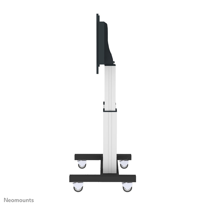 Neomounts PLASMA-M2600 argento è un carrello elettrico regolabile in altezza per schermi piatti fino a 120 pollici (305 cm).