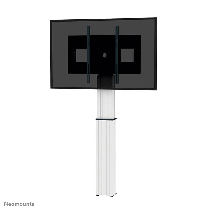 Neomounts PLASMA-W2500 argento è un supporto a parete motorizzato per schermi fino a 100 pollici.