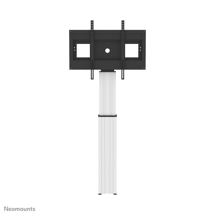 Neomounts PLASMA-W2500 argento è un supporto a parete motorizzato per schermi fino a 100 pollici.