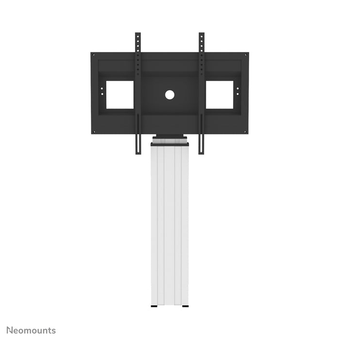 Neomounts PLASMA-W2500 argento è un supporto a parete motorizzato per schermi fino a 100 pollici.