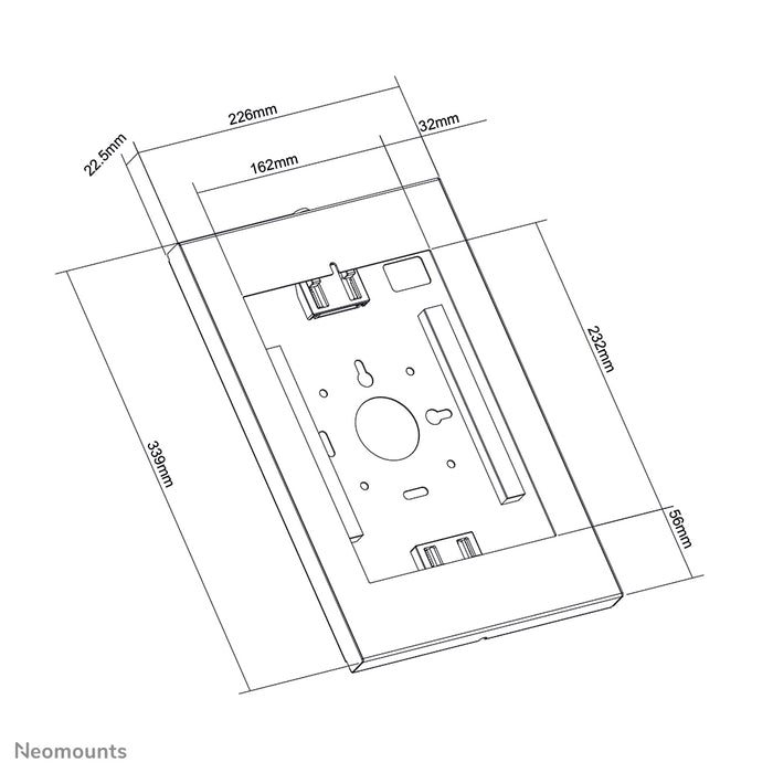 Neomounts WL15-650WH1 supporto da parete per tablet da 9,7-11 pollici - Bianco
