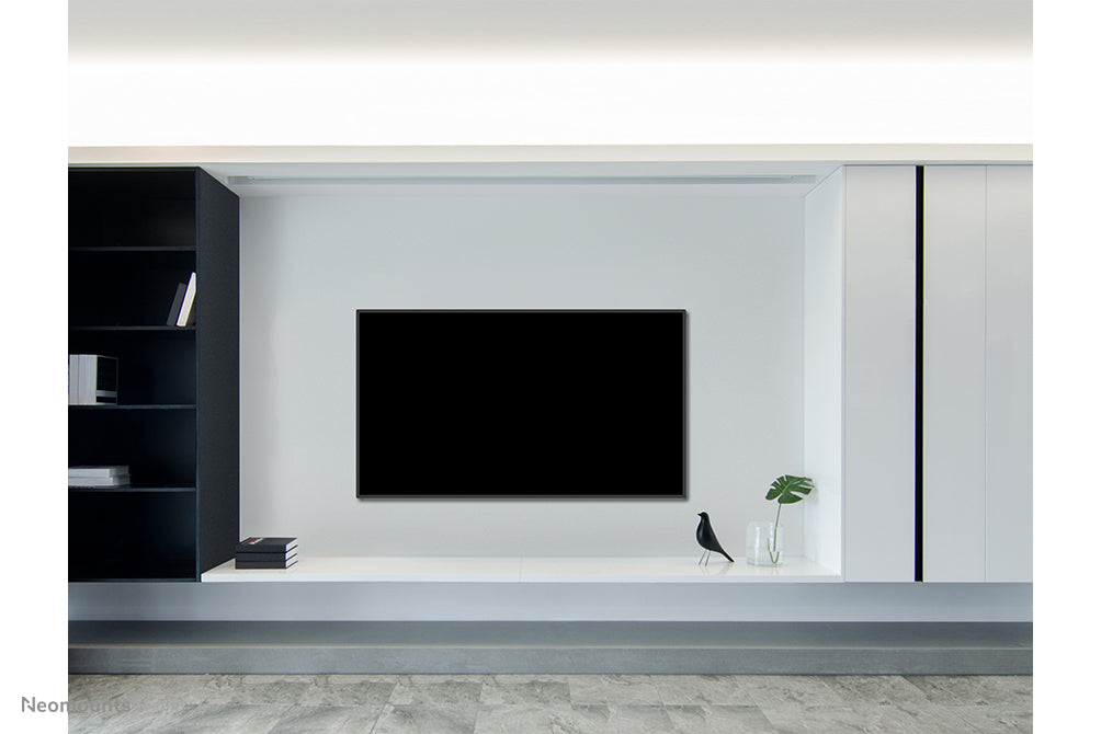Neomounts WL30-550BL16 vlakke wandsteun voor 40-75 inch schermen - Zwart