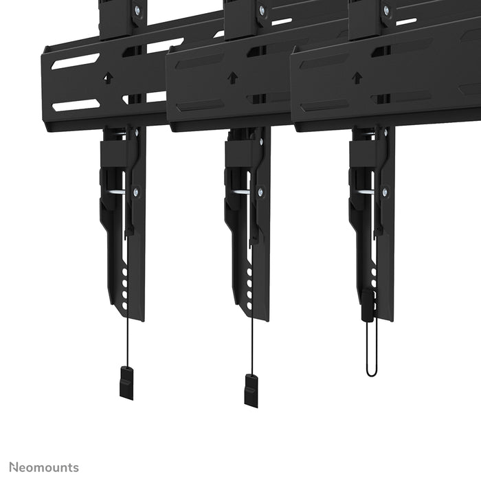 Neomounts WL30S-910BL16 vlakke pilaarsteun voor 40-75 inch schermen - Zwart