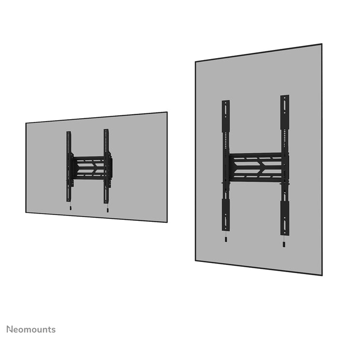 Neomounts WL30S-950BL19 vlakke wandsteun voor 55-110 inch schermen - Zwart