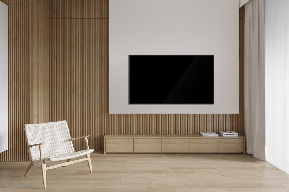 Neomounts WL35S-850BL18 kantelbare wandsteun voor 43-98 inch schermen - Zwart
