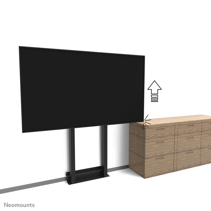 Neomounts WL55-875BL1 gemotoriseerde wandsteun voor 37-100 inch schermen - Zwart
