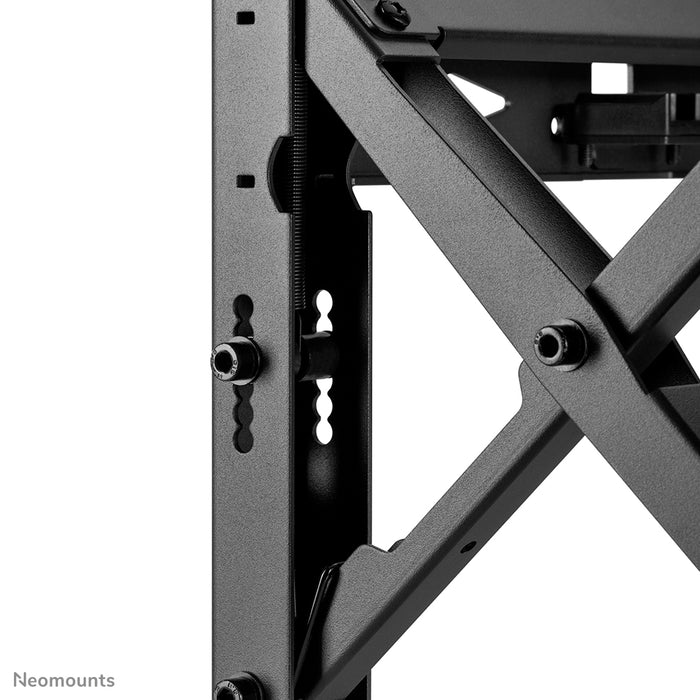 Neomounts WL95-900BL16 supporto videowall push to pop out per schermi da 45-75 pollici - Nero