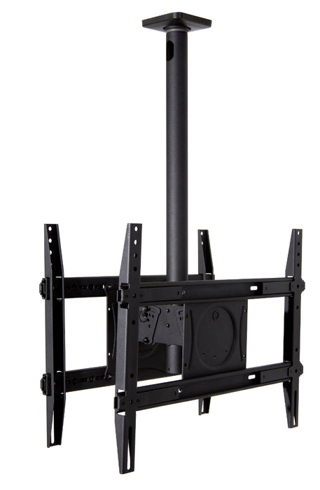 Supporto da soffitto doppio per schermi fino a 65"