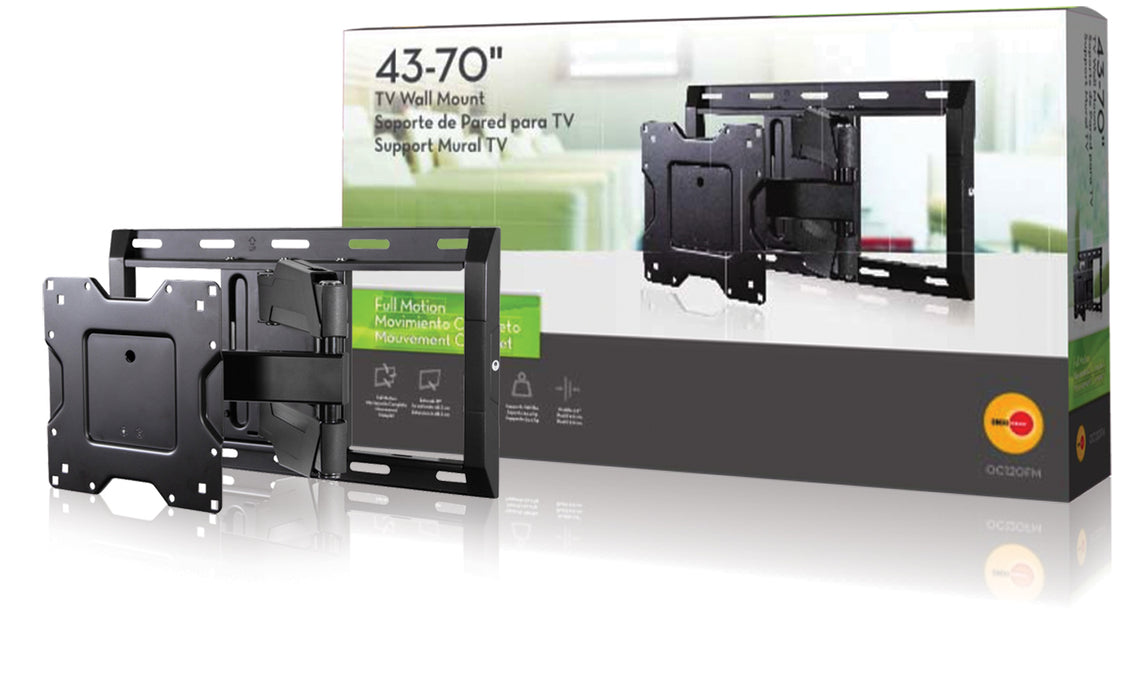 Supporto da parete per schermi da 43 a 70"