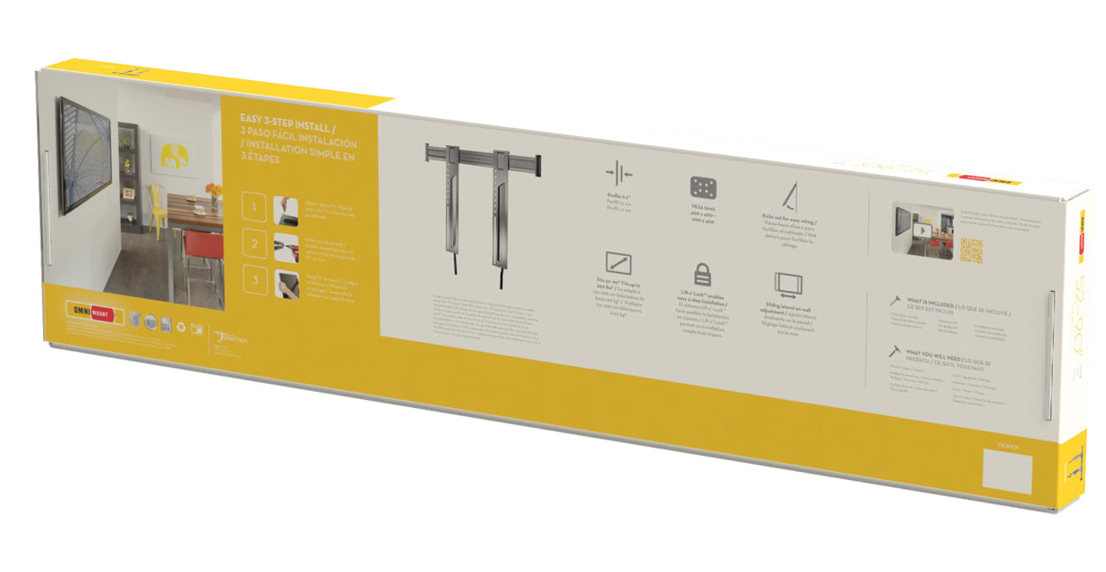 Supporto TV fisso 52-90"