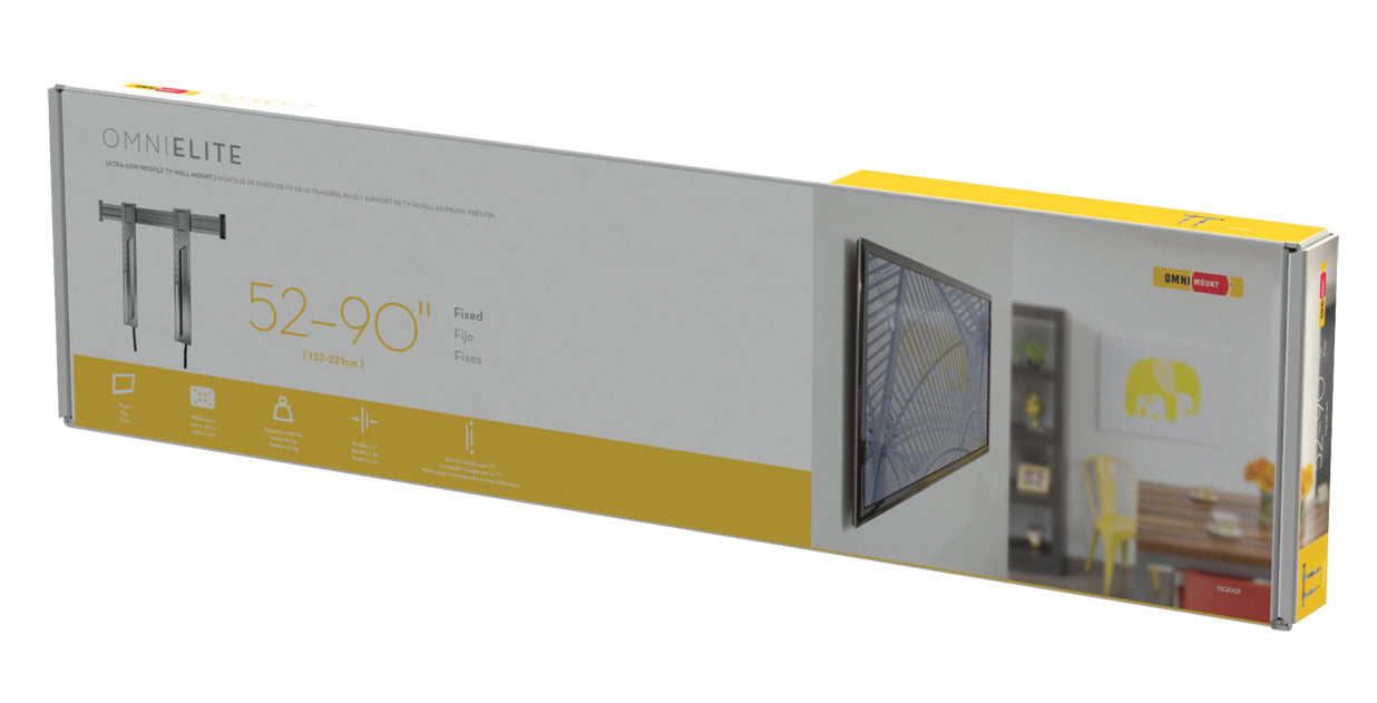 Supporto TV fisso 52-90"