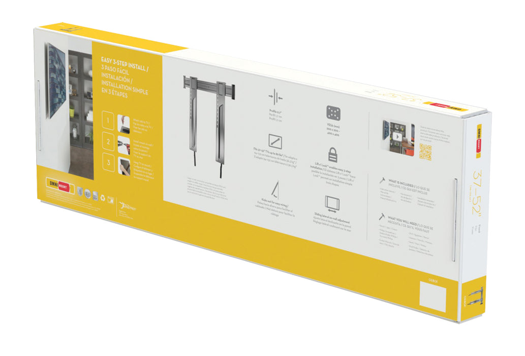 Supporto TV fisso per schermi da 37-52"